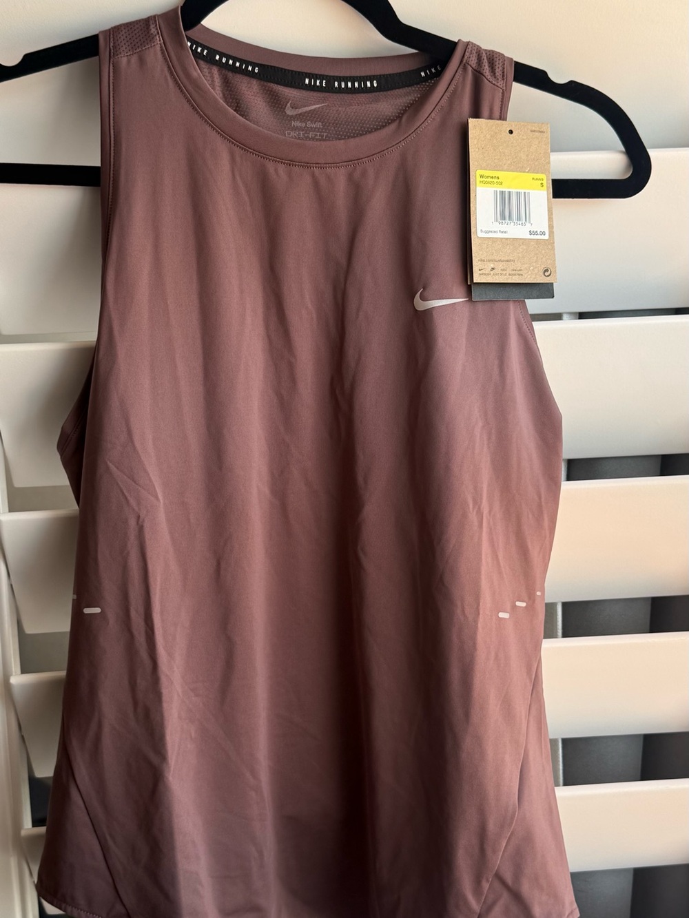 Nike Mauve/Pink Dri-Fit Running Tee